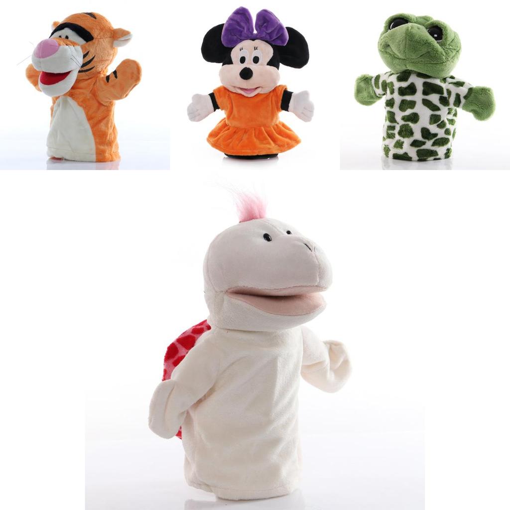 Pp Cotton Stuffed Plush Hand Puppet Toy Ideal For Pretend Play And Early Education 25cm Tall