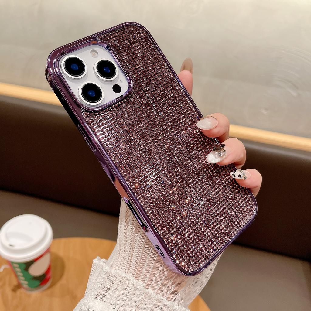 Stars and Diamonds Are Suitable for IPhone 16 Phone Case Apple 15 Promax All Inclusive Samsung S25ultra