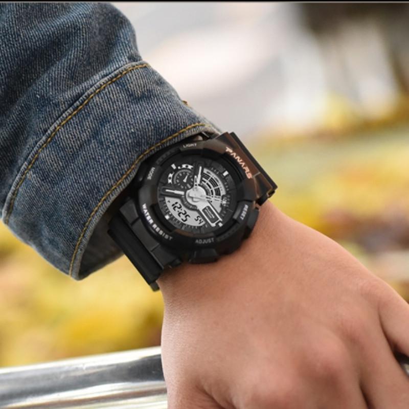 Allarme unisex luminoso WR50M Life Impermeabile Giorno della settimana  Display Running Seconds Orologio sportivo acquista in modo economico —  spedizione gratuita, recensioni reali con foto — Joom