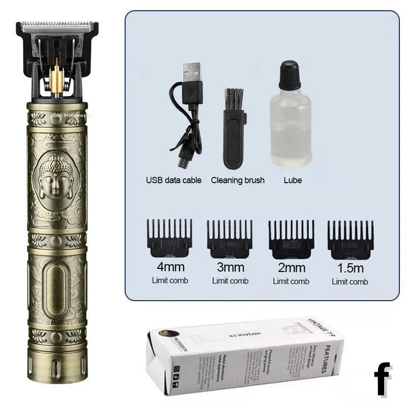 Electric Cordless Hair Cutting Machine Professional Hair Barber Trimmer For Men Clipper Shaver Beard Lighter