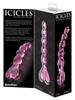 Icicles - Ball Glass Dildo with a Heart