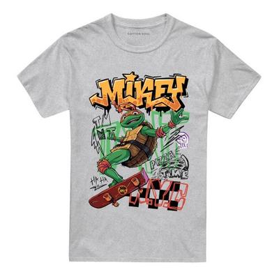 Teenage Mutant Ninja Turtles: Mutant Mayhem Unisex Adult Skater Michelangelo T-Shirt