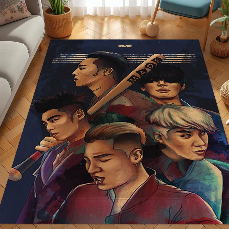 Big Bang: Explosive Energy Harmony Carpet Doormat Home Decor Doormat Art Bathroom Mat