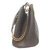 Louis Vuitton M51496 Schwarze Kalbsleder Wellenketten Tragetasche Tragetasche schwarzGebraucht