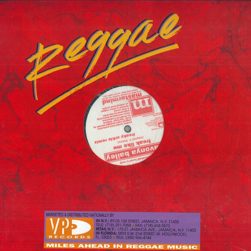 

12-дюймова платівка LAVONYA BAILEY - Freak Like Me / The Big Jack MMD29 Mastermind US Реггі, Ска та Даб