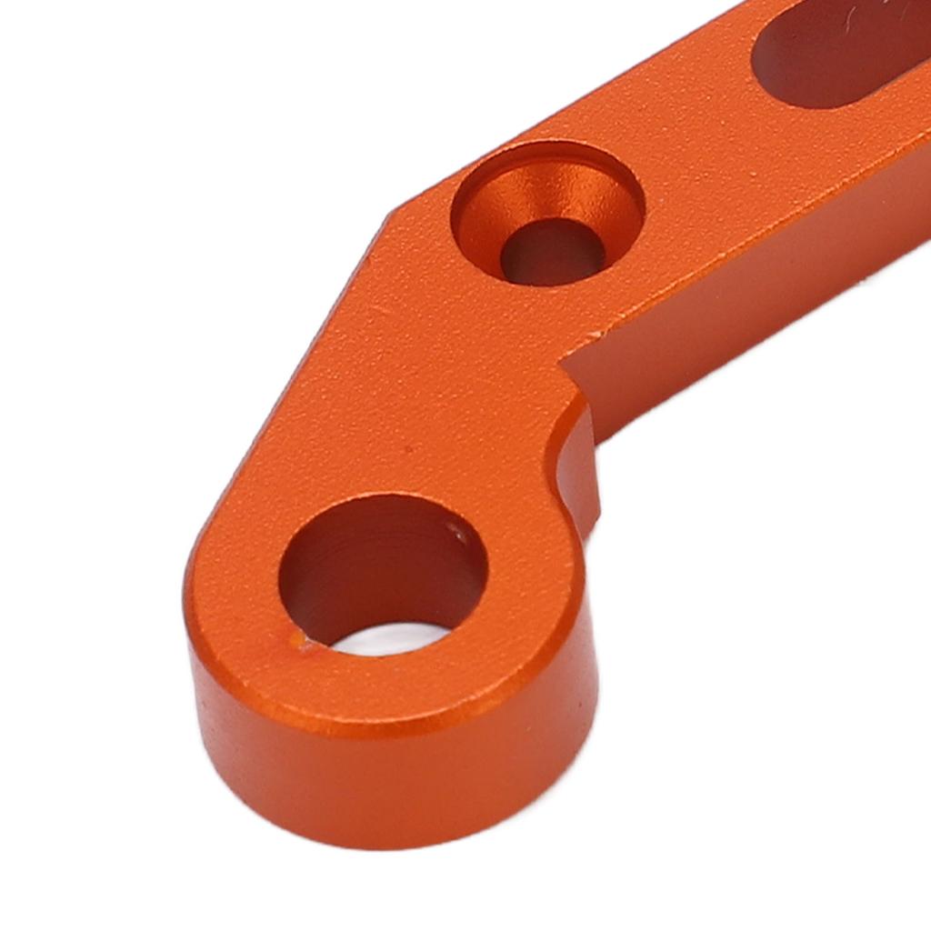 RC Swing Arm Fixing Plate Aluminium Alloy Orange RC Swing Arm Fixing Block for ZD Racing 1/7 EX?07 RC Car