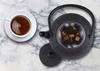 Iron for Direct Induction Traditional Arrow Teapot, Non-Enameled, Heat, Cooking, Crafts, Pattern, 0.8L