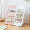 Detachable Slanted Multifunctional Large Capacity Pen Holder, Student Desktop Plastic Storage Creative Pen Holder
