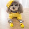4Pcs Anti-Skid Pet Socks Comfortable Dog Socks Warm Puppy Foot Protector Non-Slip Cotton Foot Cover Shoes for Cats