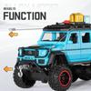 Travel Version 1/24 Benz G63 6*6 Tyre Alloy Pickup Car Model Diecasts Metal Toy Off-Road Vehicles Car Model Sound Light Kids Gift