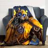 1pc Bumblebee2 Blanket, Gift, for Men and Women, Soft Blanket, Good for Sofa Bed Couch Travel, Lightweight Flannel Blanket