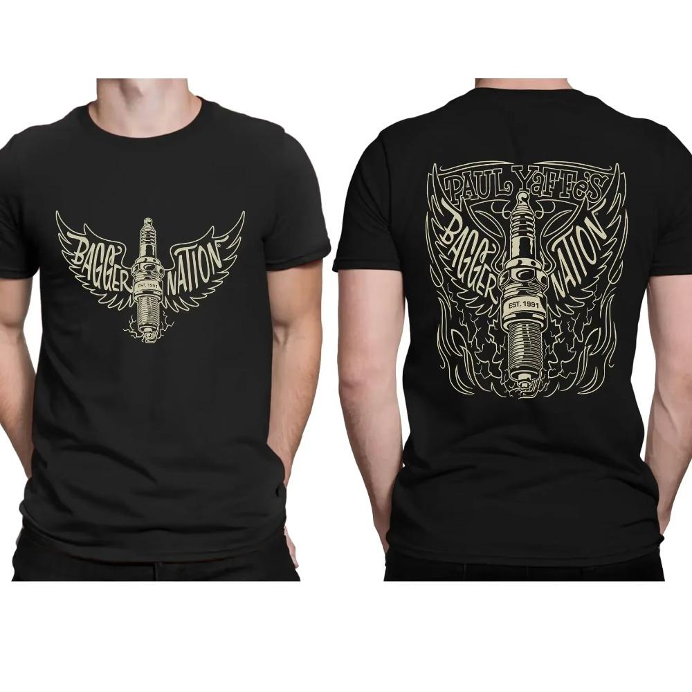 Camiseta Oversized Essential Motocicleta Speed Junkies Biker Chopper Mc Biker Indio Hombre Camisetas Gráficas Streetwear S-5XL Asombrosa