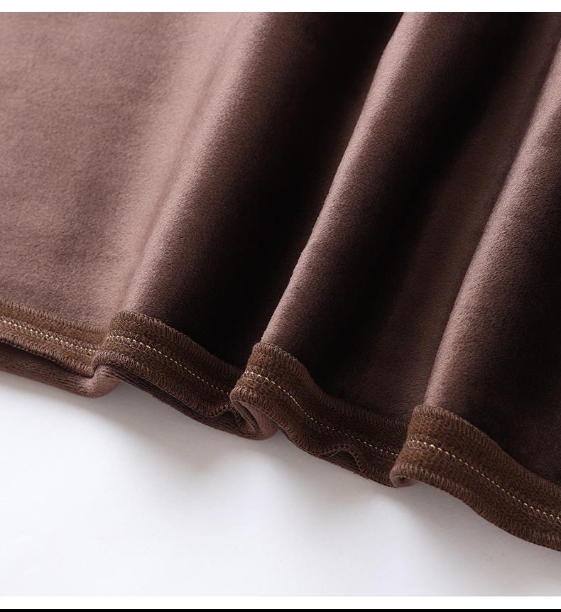 2026 Early Spring Women's Plus Velvet Warm Knitted Straight-Leg Casual Pants