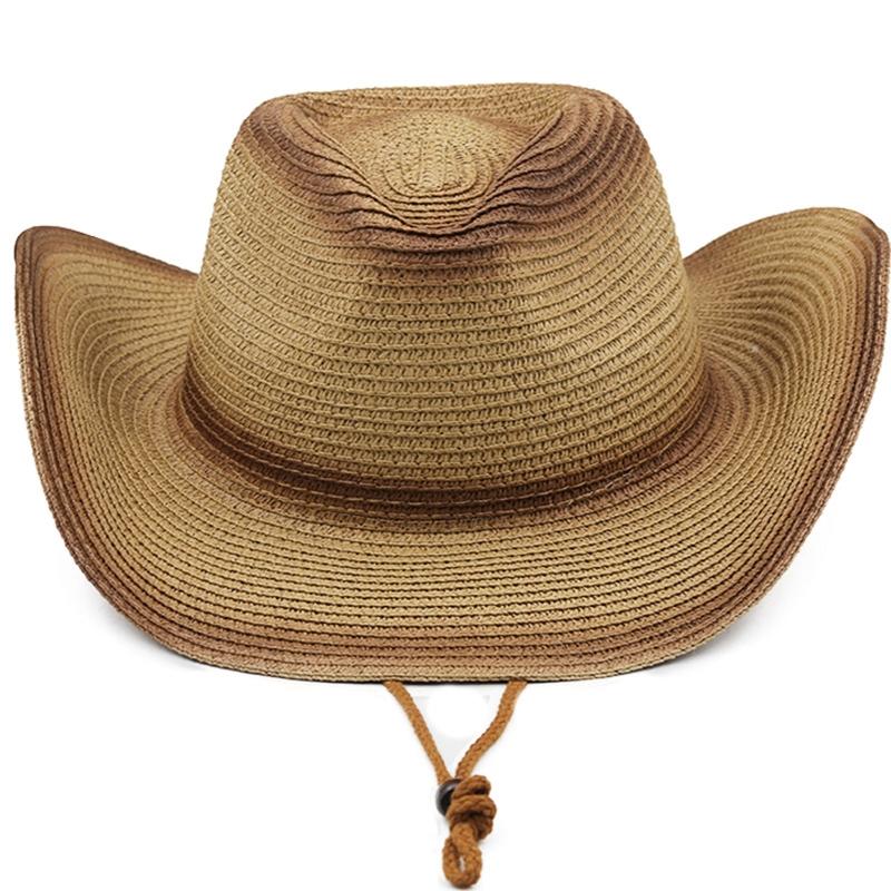 Trendy Unisex Fashion Summer Casual Fashion Beach for Sun Straw Panama Jazz Hat