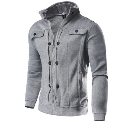 Men's Hoodies Cardigan Autumn Hoodie Fleece Hooded Coat Sweatshirts Pullover For Male Jacket Sweatshirt Casual Jackets