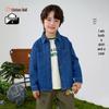 Soft Denim Cotton Boys' Shirt Jacket, Autumn/Spring 2026 Style, Children's Long-Sleeved Top