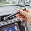 Kartáče na detaily auta Kartáček na čištění palubní desky automobilu Dvířka sedadla Výstup vzduchu Prachovka Masivní dřevo Univerzální měkké štětiny Nářadí do auta