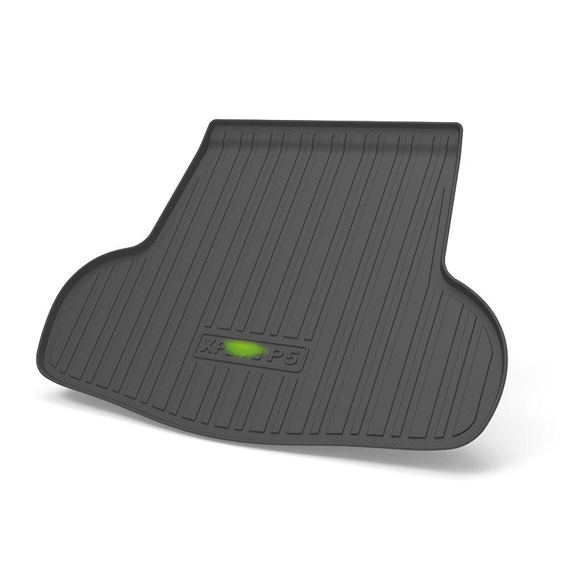 2021 Xiaopeng P5 Trunk Mat: TPE, Odorless, Waterproof, Wear-Resistant, Eco-Friendly