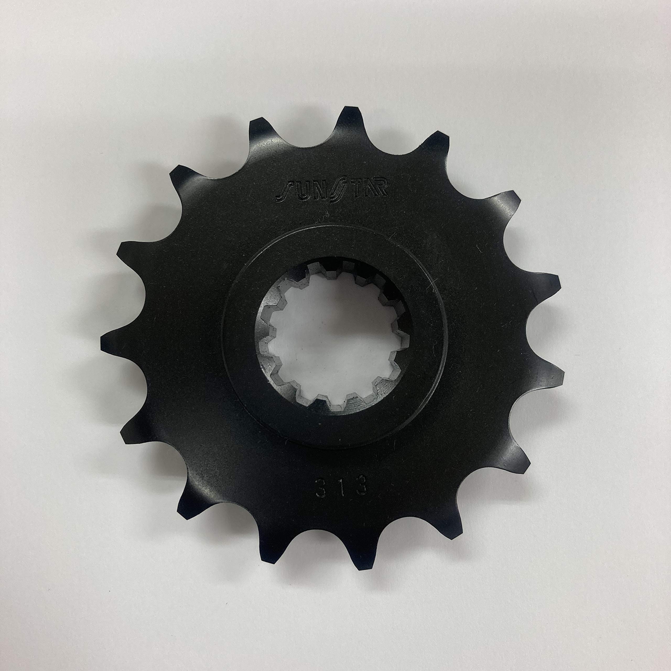 

SUNSTAR front sprocket 520-15THORNET250/VTR250/JADE250/V-TWINMAGNA/XELVIS313-15