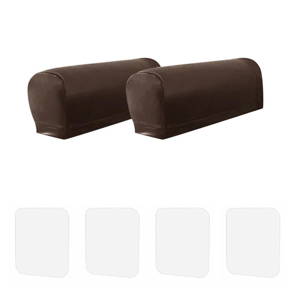 Thick Sofa Armrest Covers Soft Armrest Protector Removable Armchair Covers  Sofas