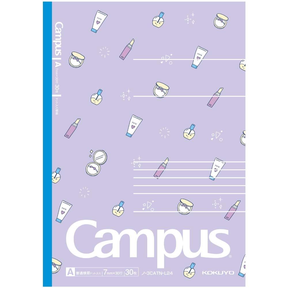 KOKUYO Note Campus Note Limited B5 5-Book Pack Dot Ruled A Ruled Daily Colors No-3CATN-L24X5