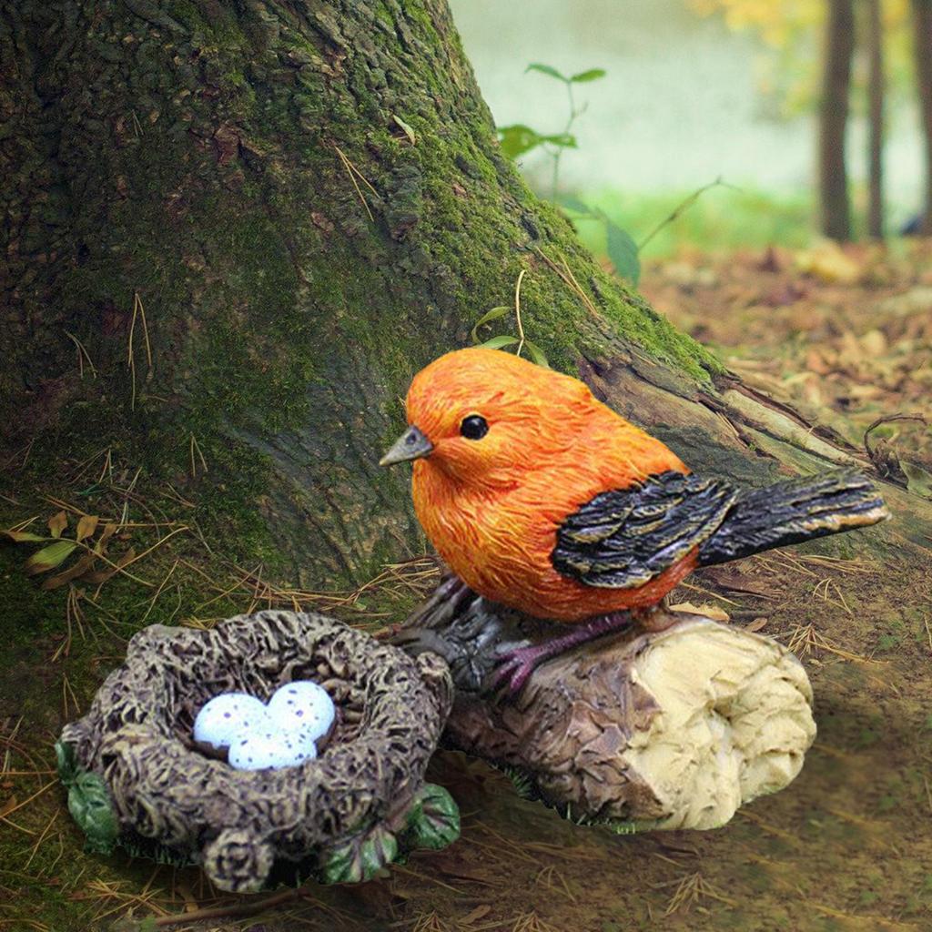 Figurines Miniature Fairy Garden Decoration Bird Animal Model for Party Landscape