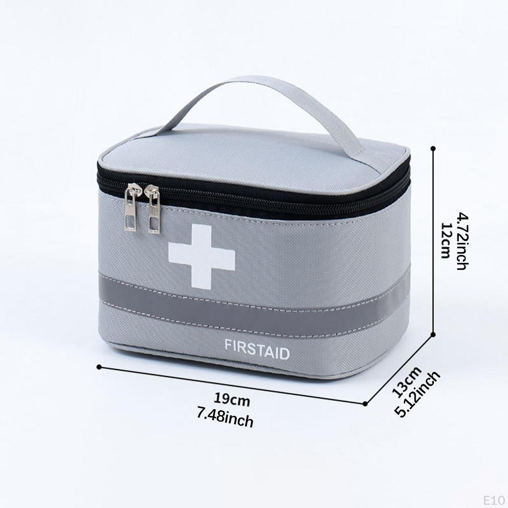 First Aid Bag Emergency Storage Pouch Portable Professional with Handle Organizer Medical for
