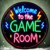 Neonschild Metall Willkommen Individuelle Gaming-Zimmer-Dekoration