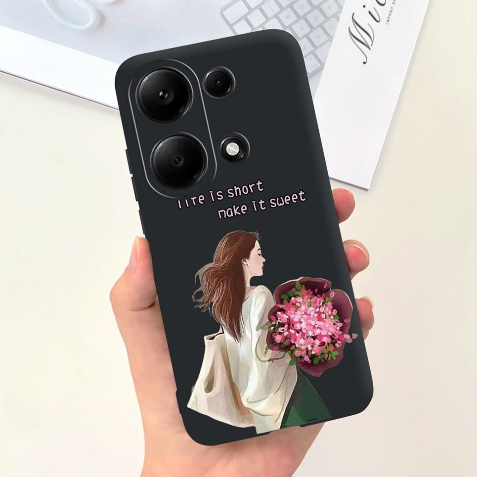 For Xiaomi Redmi Note 13 Pro 4G 5G Case Redmi Note 13 Pro Plus Note13 4G Cover Funda Coque Luxury Silicone Soft TPU Phone Mask