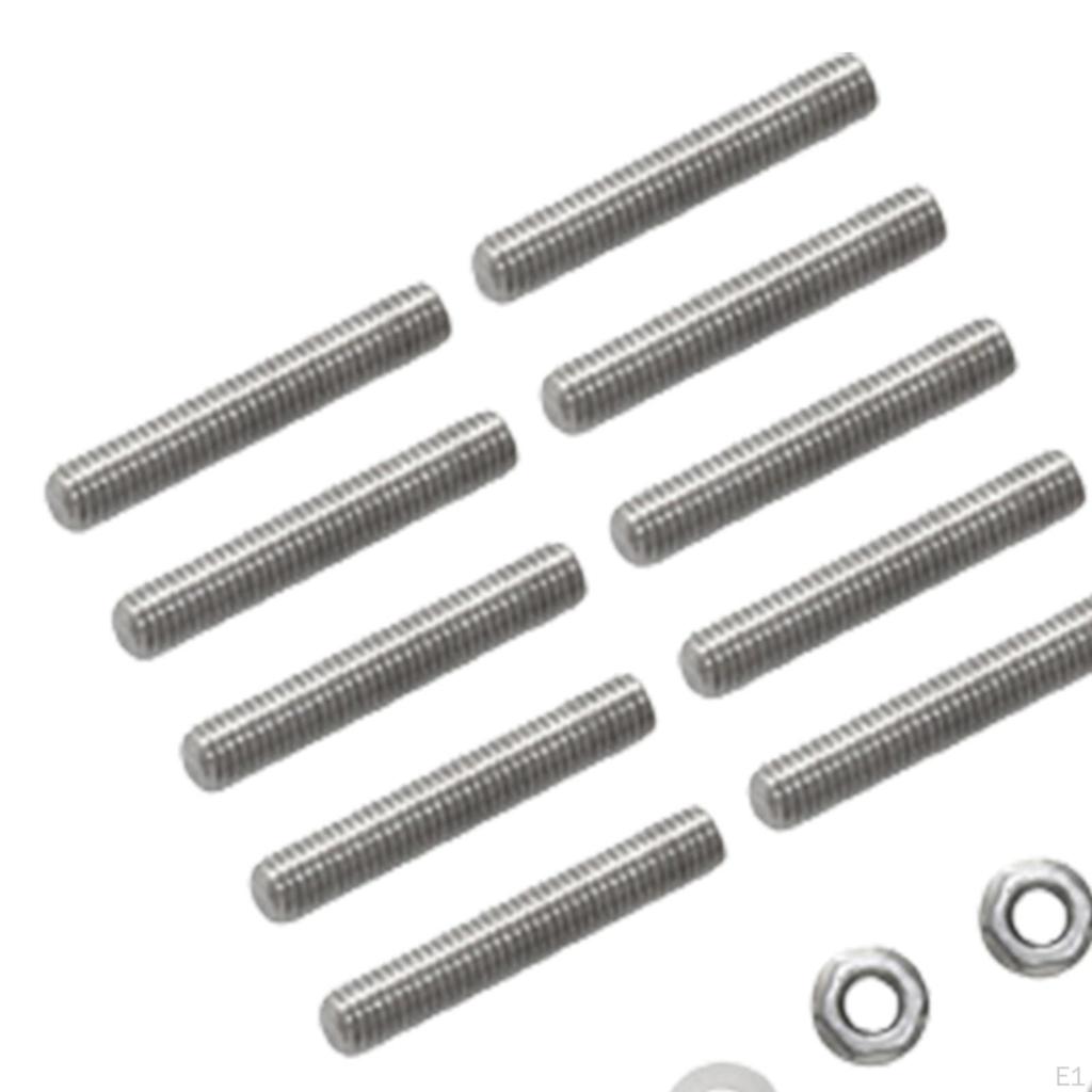 Intake Exhaust Manifold Stud Studs Bolt Stainless Steel Replaces High Performance Premium Durable
