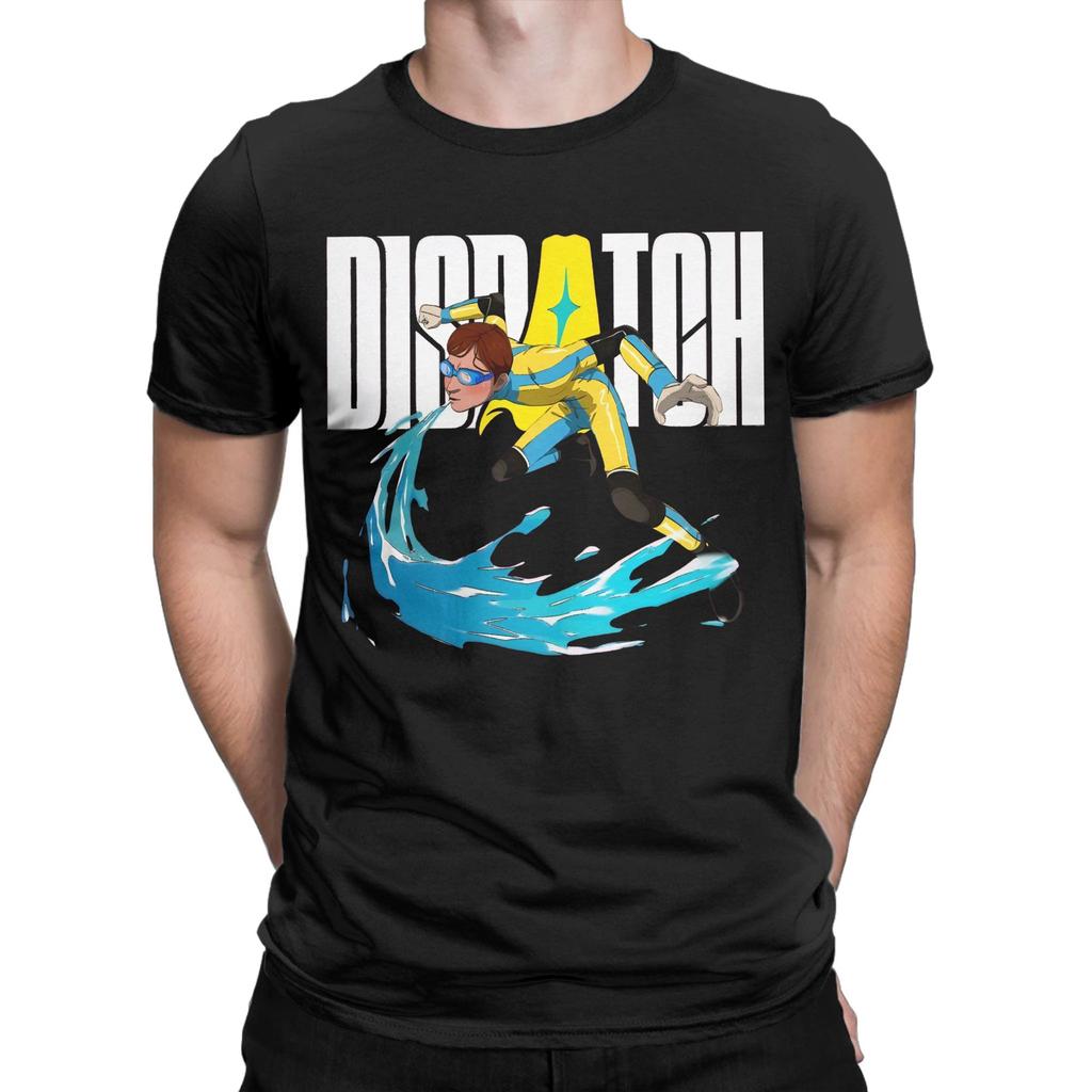 PUNCH UP DISPATCH Superhero Apparel Men Women T Shirt Cotton Tee Fashion T-shirt Clothing