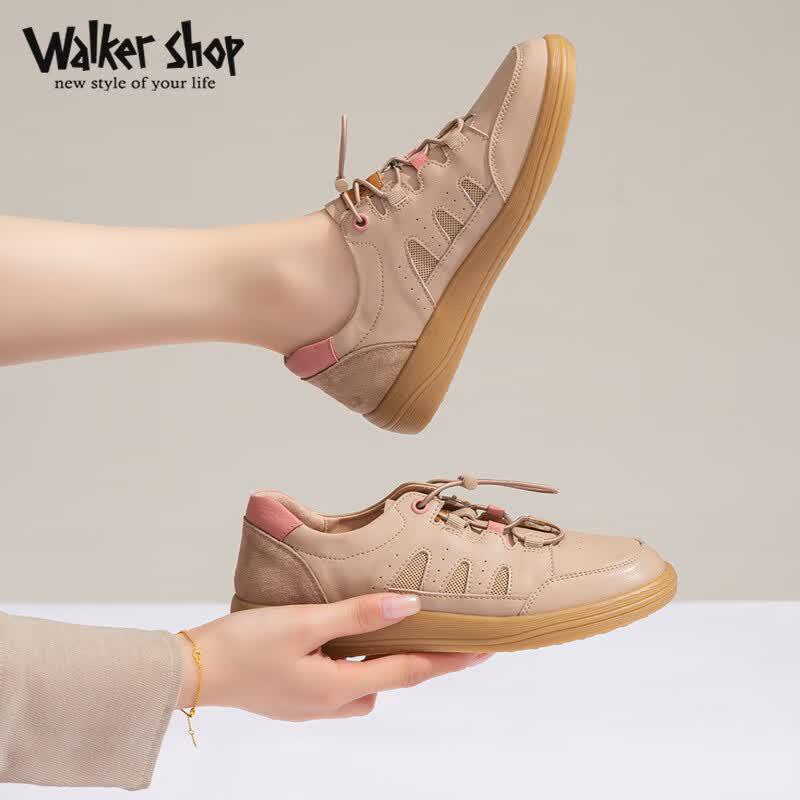Walker Shop Women s Casual German Trainer Sneakers 36