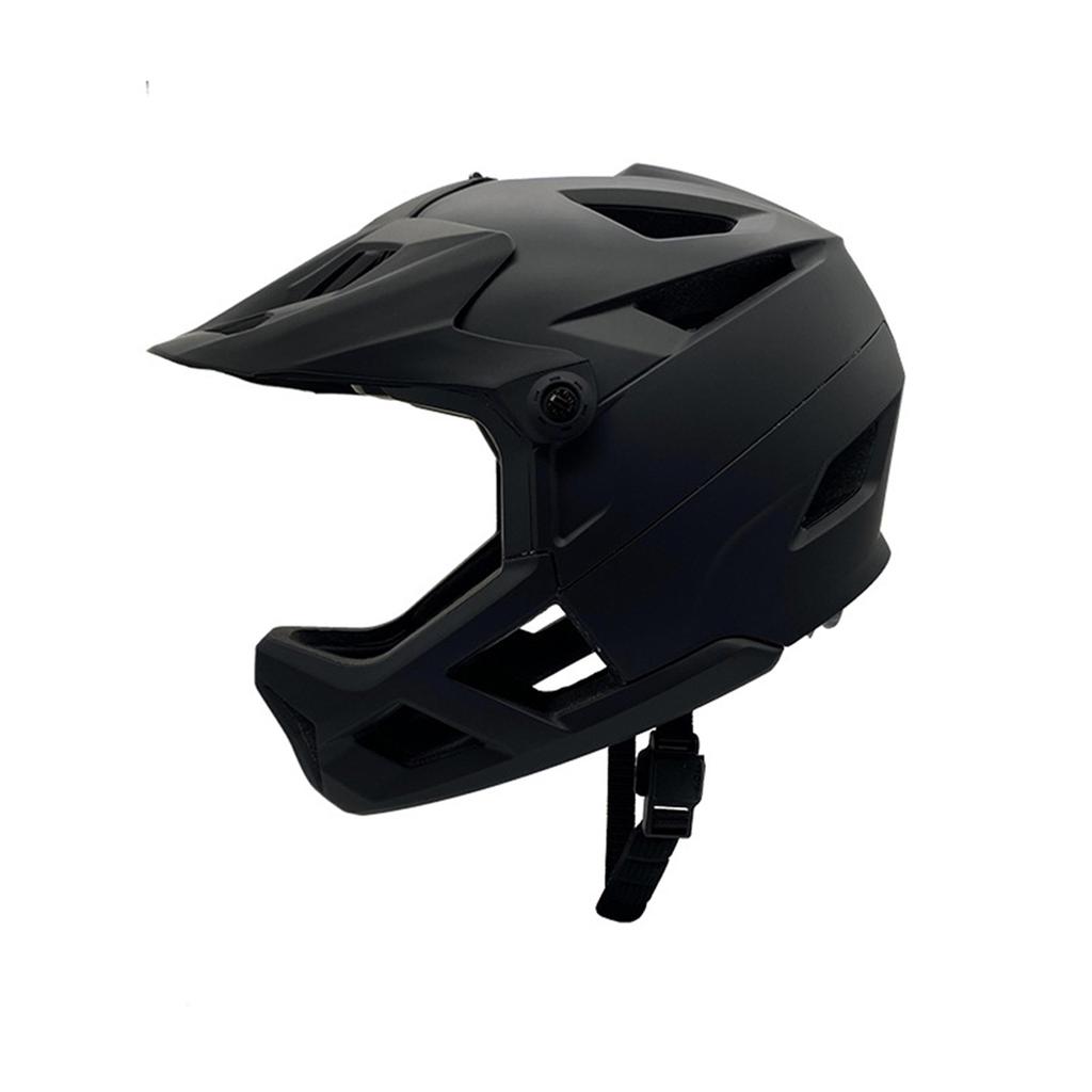 Lightweight MTB Mountain Bike Helmet with Goggle Port & Adjustable Visor Impact-Resistant PC+EPS Cycling Helmet(52-59CM)