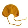 1-4 Years Old Windproof Solid Color Baby Knitted Hat Plush Cute Kids Warm Cap Ears Animation Beanie Hats Baby Kids Kids