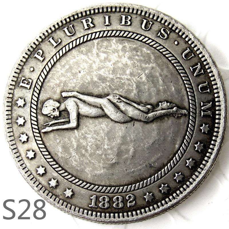 

Сексуальна сексуальна дівчина жінки чоловіки займаються коханням пам ятна монета сувенір s28