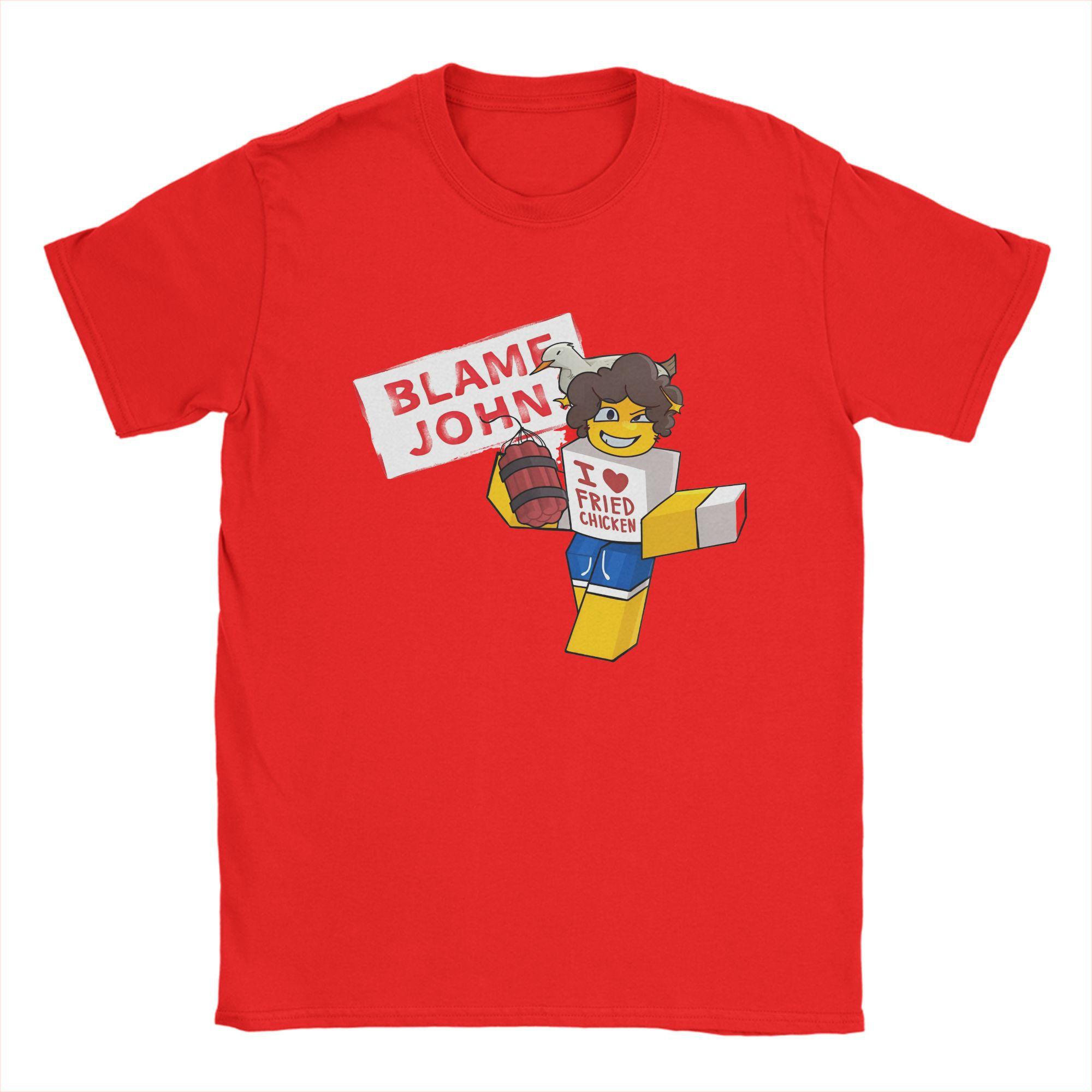Футболки Blame John Forsaken Shedletsky Унисекс Винтажная хлопковая футболка Круглый вырез Короткий рукав Футболка 4XL 5XL Топы S