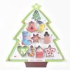 6/10Pcs Christmas Cookie Cutters New Stainless Steel Tree Star Snowflake Bell Snowman Love House for Baking DIY Christmas Decor