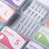 100pcs Press On Nail Tips Full Cover Ultra-Thin False Nails Patches Gel Nails Extension System Clear Fake Nails Art Accessories