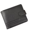 Men's PU Leather Zipper Buckle Short Wallet Coin Purse - New Style
