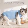 Breathable Cat Sterilization Suit: Summer Thin Anti-Licking Elastic Post-Op Pet Clothes