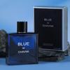 Small Town Yika Azure Men's Perfume 100ml - Long-lasting Fresh Eau de Toilette, Charming Sport.