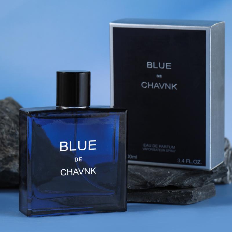 Small Town Yika Azure Men's Perfume 100ml - Long-lasting Fresh Eau de Toilette, Charming Sport.