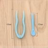 5PC -Customized Box Color Contact Lens Case Clip Stick Tweezers Combination Box Piece Clip Set for Lenses Tweezers