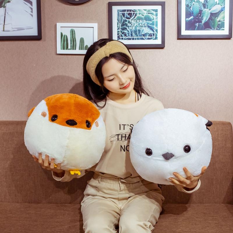 30cm/40cm Lifelike Animal Sparrow Bird Plush Toys Stuffed Titmouse Dolls Pillow Kid Children Baby Toys Boys Girls Birthday Gift