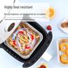 Thickened Square Aluminum Foil Baking Pan for Air Fryers and Ovens