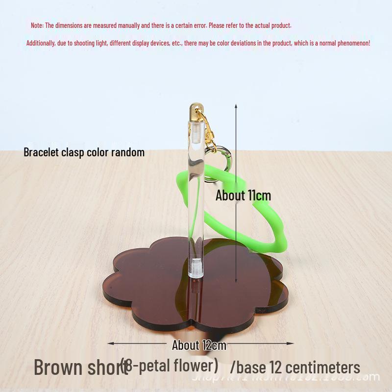 Portable Wooden Yarn Holder for DIY Knitting