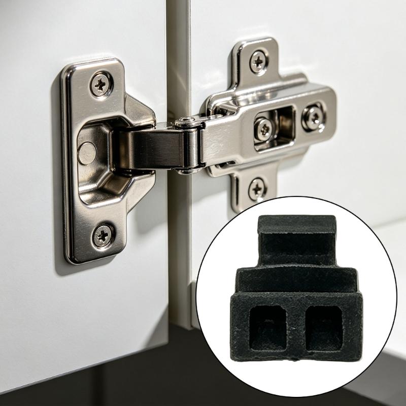 50Pcs Plastic Hinge Stoppers Cabinet Hinge Restrictor 86 Degree Angles Restriction Hinges Clip For Cabinet Doors