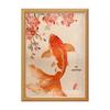 Auspicious Koi-Themed Desktop Photo Frame & Decorative Painting