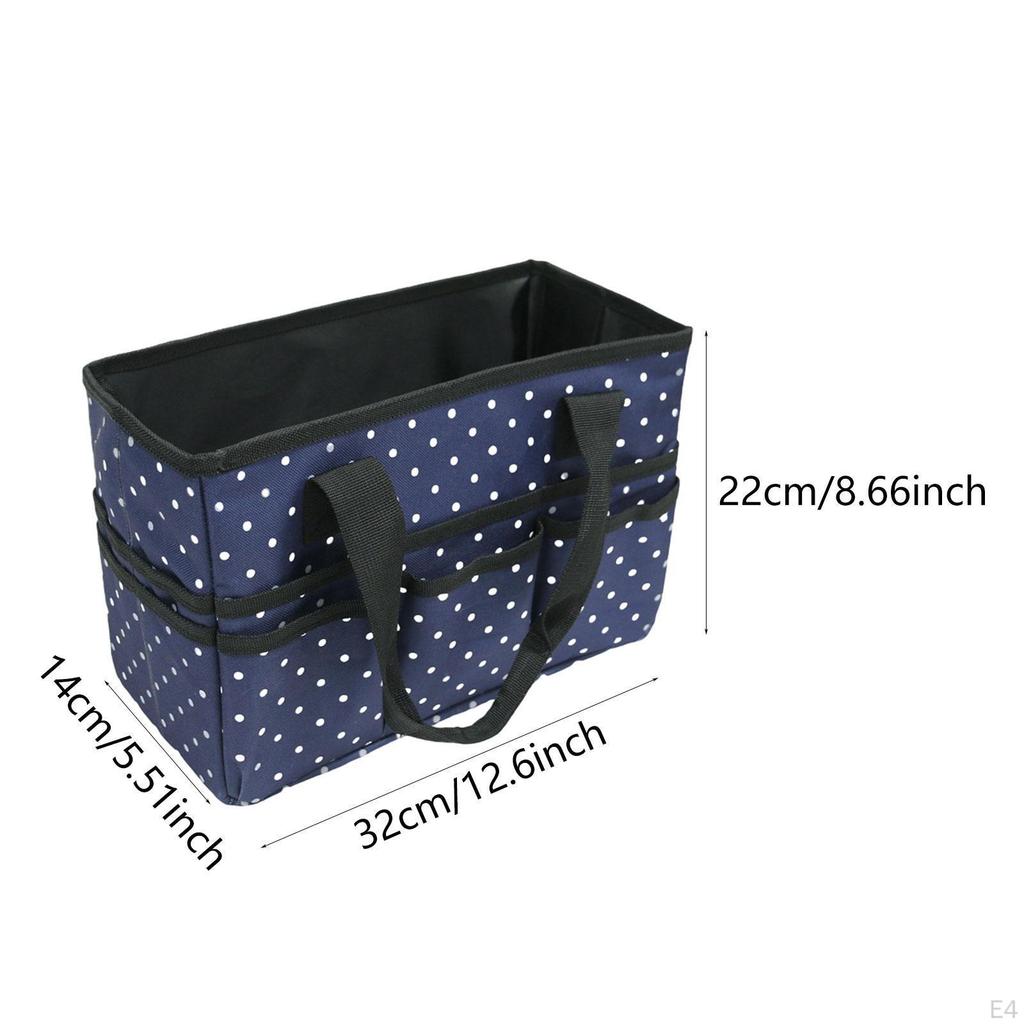 Craft Organizer Tote Bag Carrier Painting Supplies Storage for School