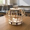 Seismic Alarm Kit DIY Pendulum Model Wooden for Students, Science Experiment
